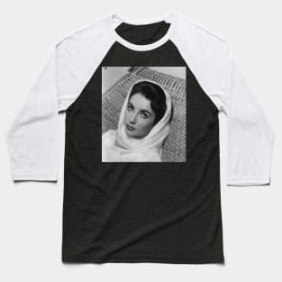 Elizabeth Taylor Baseball T-Shirt